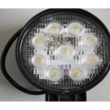 9pcs*3w 27W LED Power Waterproof rechargeable led work light